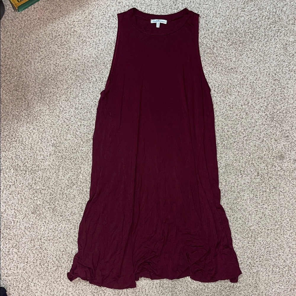 Charlotte Russe Deep Red Tank Top
